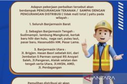 PAM Bandarmasih ganti pipa transfer guna tingkatkan pelayanan