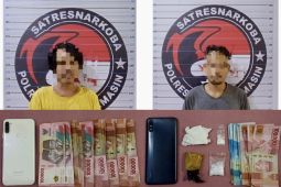 Buruh di Banjarmasin jual sabu Rp5,5 juta ke petugas kebersihan komplek