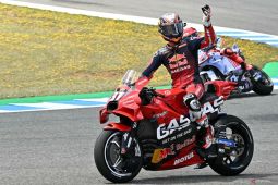 Pedro Acosta senang kembali naik podium MotoGP