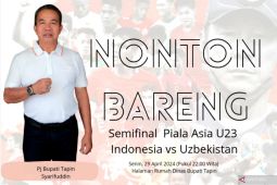 Pj Bupati Tapin ajak "nobar" Timnas Indonesia guna tanamkan nasionalisme