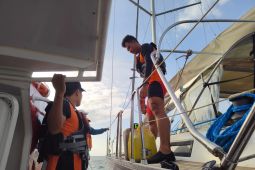 Basarnas temukan Kapal Norwegia mati mesin di Pantai Serangan