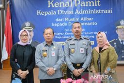 Kemenkumham Babel gelar kenal pamit Kepala Divisi Administrasi