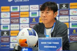 Shin Tae-yong optimistis Garuda Muda lolos ke Olimpiade Paris 2024