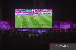 Nonton bareng semifinal AFC U-23 Piala Asia di Indramayu
