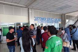Bandara Manado ditutup sementara akibat abu vulkanik Gunung Ruang