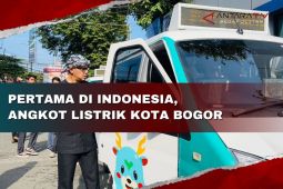 Pertama di Indonesia, angkot listrik Kota Bogor