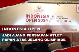 Indonesia Open jadi ajang persiapan atlet papan atas jelang Olimpiade