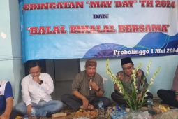 "May Day", beberapa organisasi buruh di Probolinggo doa bersama