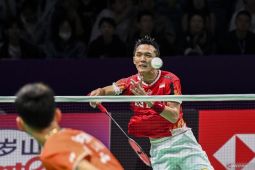 Jonatan Christie jaga harapan Indonesia untuk melaju ke semifinal Piala Thomas 2024