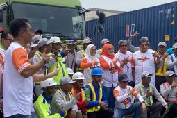 Menaker ajak semua pihak ikut tingkatkan kompetensi SDM di Hari Buruh