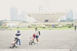 Kualitas udara Jakarta urutan sepuluh besar terburuk di dunia pada Senin pagi