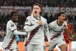 Xabi Alonso senang dengan kemenangan Leverkusen 2-0 atas AS Roma