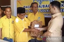 Partai Golkar Aceh Barat terima pendaftaran dua balon bupati