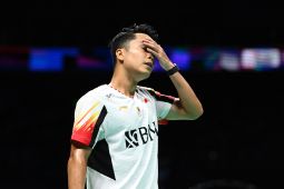 Ginting takluk di tangan unggulan tuan rumah pada babak final Piala Thomas 2024