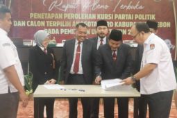 KPU catat 7 parpol raih kursi DPRD Kabupaten Cirebon