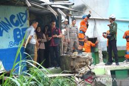 Pj Wali Kota Bogor lakukan inspeksi penanganan dan mitigasi bencana