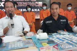 Polres Jembrana tangkap delapan pemakai dan kurir sabu