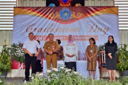 Penamatan 180 Siswa SMK Negeri 1 Tomohon sukses