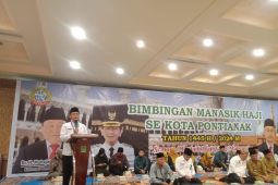 Keberangkatan jamaah calon haji Pontianak dibagi tiga kloter