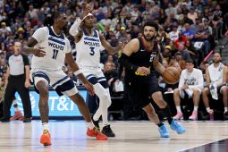 Nuggets bangkit di gim ketiga, 'bantai' Timberwolves 117-90