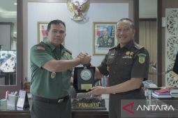 Kodam  Pattimura-Jaksa Agung Muda tingkatkan penegakan hukum militer