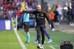 Eric Ten Hag sebut banyaknya pemain cedera akibatkan MU kalah 0-4 dari Palace,