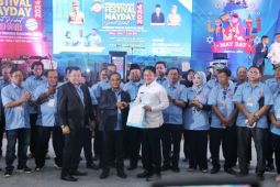 Dianggap komunikatif, Pj Gubernur Sumut dapat penghargaan dari serikat buruh