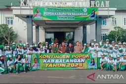 Bupati Balangan janjikan rekreasi ke Bali untuk atlet Popda berprestasi