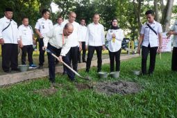 Pj Bupati Langkat letakkan batu pertama ruang terbuka hijau