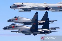 Taiwan lacak 24 pesawat dan tujuh kapal militer China di wilayahnya