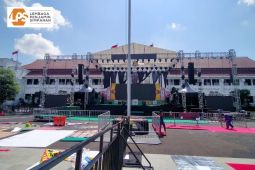 Pengajian Gus Iqdam di Taman Surya, LED dipasang di 18 titik