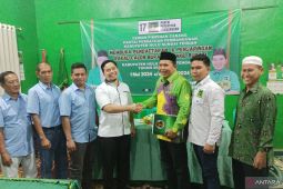 Aulia-Mansyah pendaftar pertama penjaringan bacabup dan bacawabup PPP HST