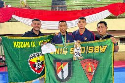 Atlet Kodam Udayana raih emas kejuaraan taekwondo Pangkostrad Cup 2024