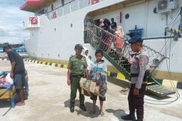 BKSDA  Maluku amankan satwa burung dari pemilik anak kecil di kapal