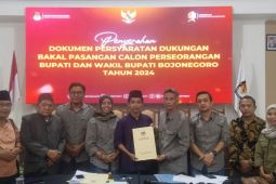 KPU Bojonegoro hanya terima satu paslon perseorangan