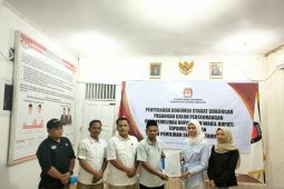 KPU Tapsel terima satu bapaslon jalur perseorangan