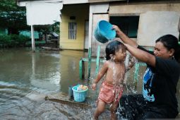 Korban banjir membutuhkan air bersih