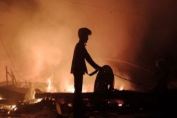 Kebakaran di Kota Palangka Raya menghanguskan 11 rumah