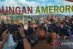 Presiden Jokowi resmikan Bendungan Ameroro Konawe untuk irigasi dan wisata di Sultra