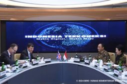 Kominfo dan Menteri Inggris bahas peluang kerja sama digital