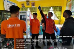Tim Inafis Polda Babel olah TKP kasus pencurian di SDN 62 Pangkalpinang