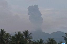 Gunung Dukono erupsi lontarkan abu vulkanik setinggi 1,2 kilometer
