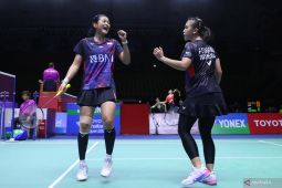 Tumbangkan duo Taiwan, Febriana/Amalia segel tiket semifinal Thailand Open 2024