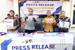 Polda Kalsel sita 500 ton batu bara hasil tambang ilegal di Hulu Sungai Selatan
