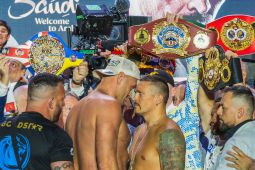 Tyson  Fury janji "jatuhkan" Oleksandr Usyk