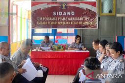 Lapas Ambon lakukan sidang TPP usulkan reintegrasi sosial warga binaan