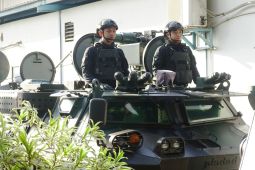 Aparat keamanan World Water Forum kerahkan belasan kendaraan tempur