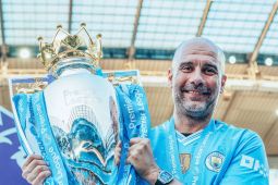 Pep Guardiola sebut kesuksesan City berkat Liverpool dan Arsenal