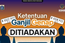 Jakarta tidak ada ganjil-genap pada 23-24 Mei