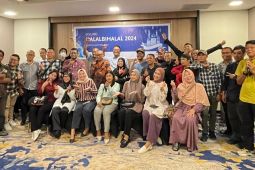 DSLNG gelar halalbihalal bersama Jurnalis Palu